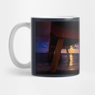 Moon under pier Mug